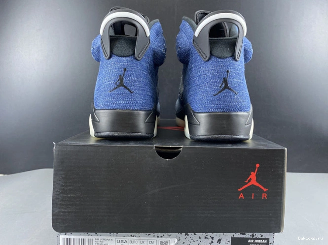 Cheap BK denim” air ct5350-401 6 “washed jordan 1105